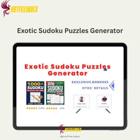 Exotic Sudoku Puzzles Generator